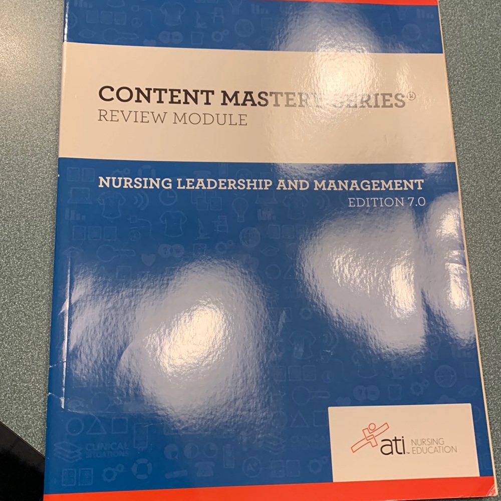 Like new ATI NCLEX-RN review book